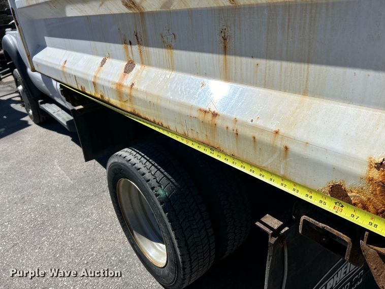 image for item EK4149 2014 Ford F550 Super Duty XL dump truck