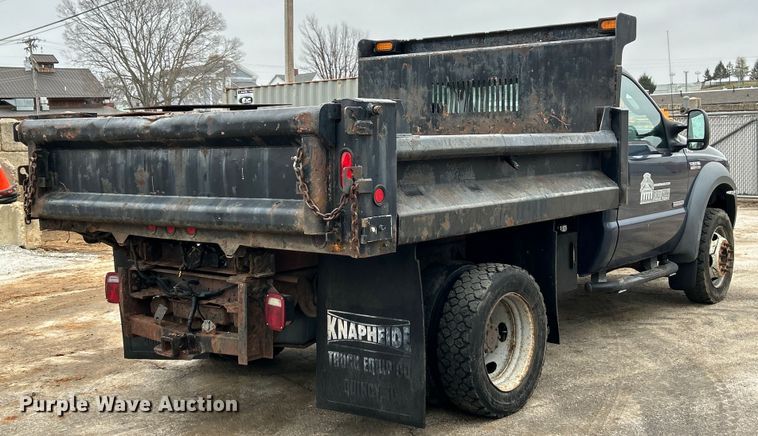 image for item EK4195 2005 Ford F450 Super Duty XL dump truck