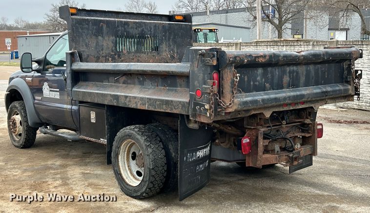image for item EK4195 2005 Ford F450 Super Duty XL dump truck