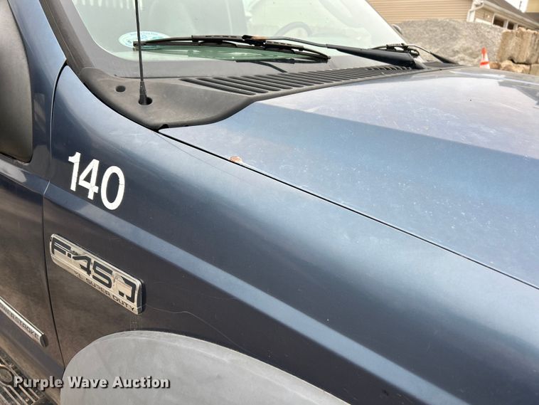 image for item EK4195 2005 Ford F450 Super Duty XL dump truck