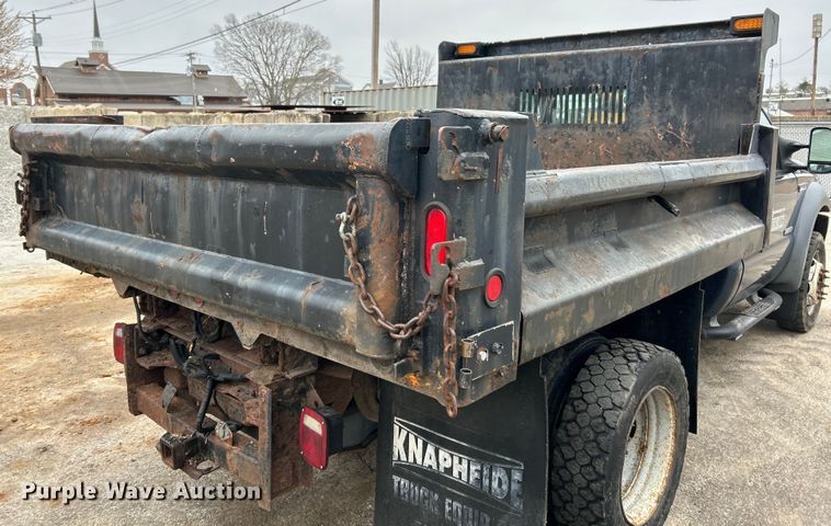 image for item EK4195 2005 Ford F450 Super Duty XL dump truck