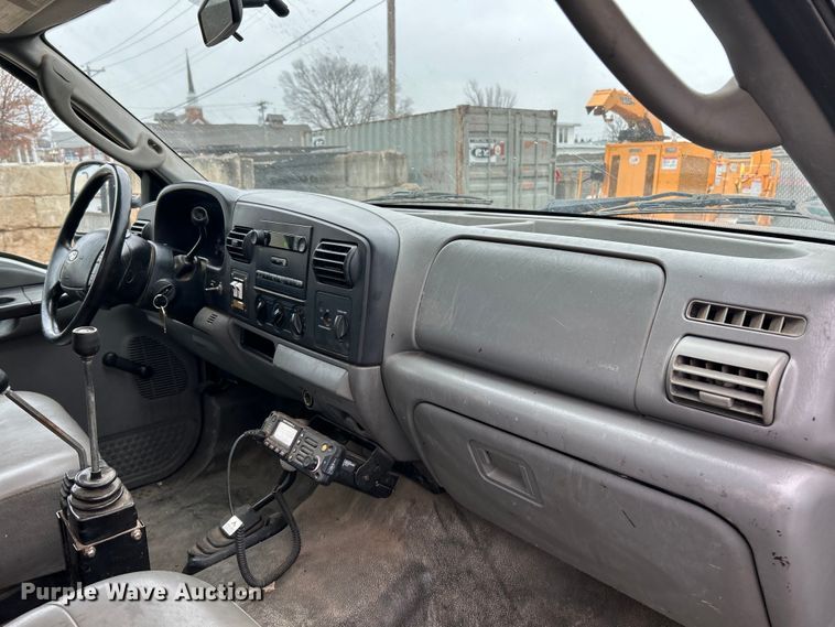 image for item EK4195 2005 Ford F450 Super Duty XL dump truck