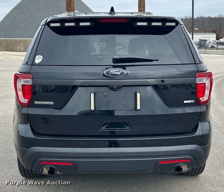 image for item EK4204 2017 Ford Explorer Police Interceptor SUV