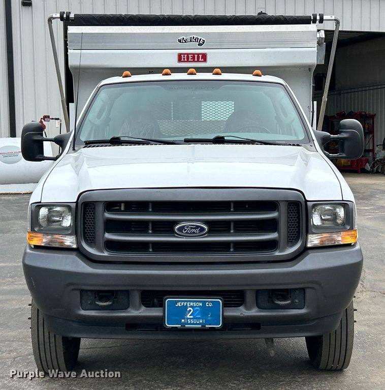 image for item EK4209 2003 Ford F450 Super Duty XL dump truck