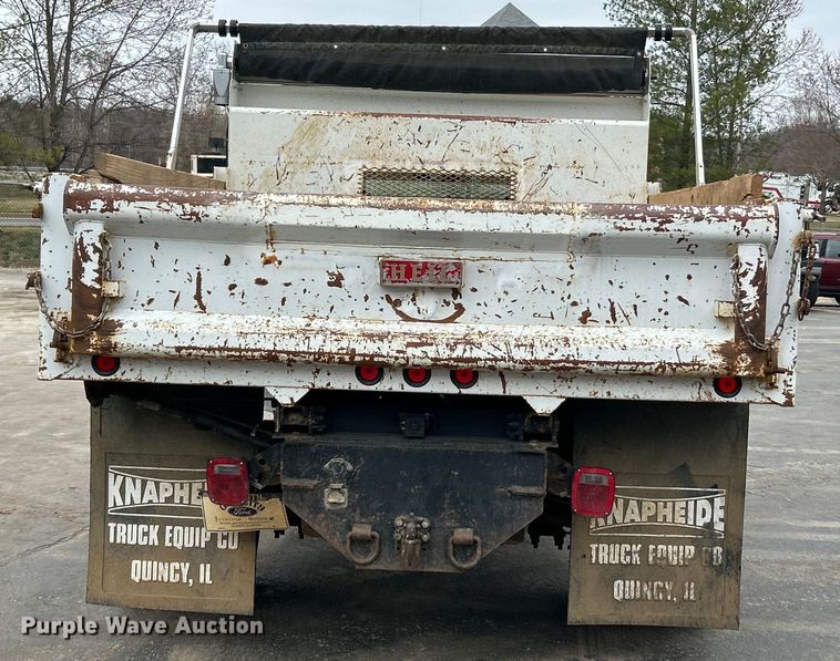 image for item EK4209 2003 Ford F450 Super Duty XL dump truck