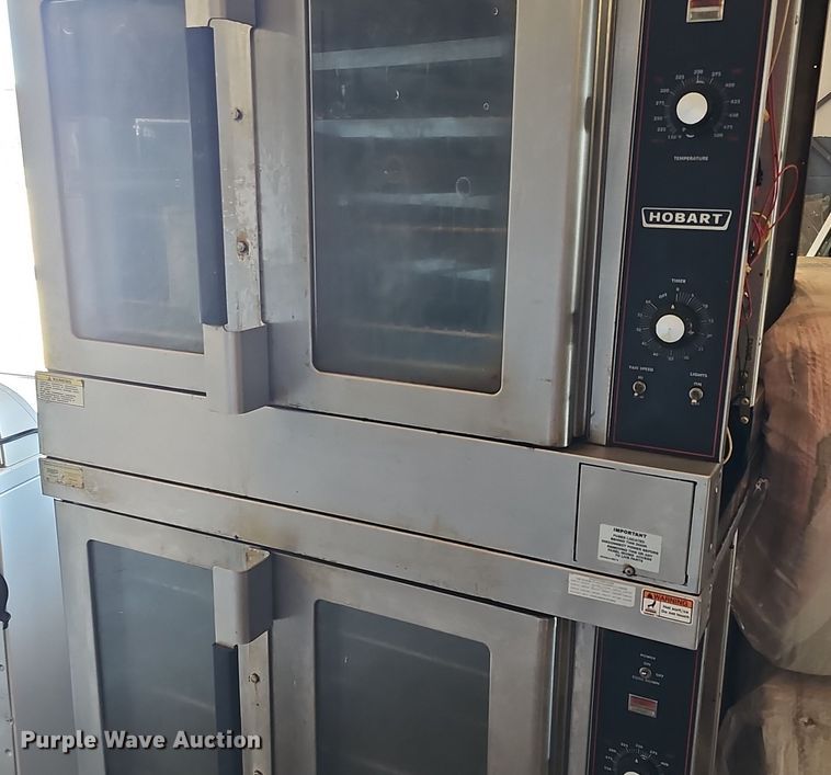 (4) Hobart convection ovens in Osawatomie, KS Item EK5519 for sale