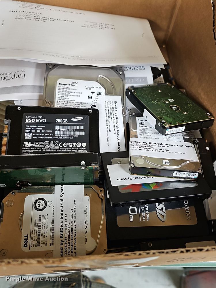 image for item EK5570 Approximately 57 hard drives