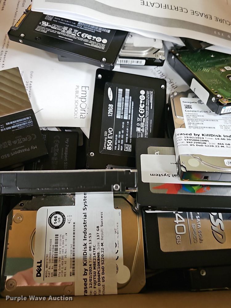 image for item EK5570 Approximately 57 hard drives