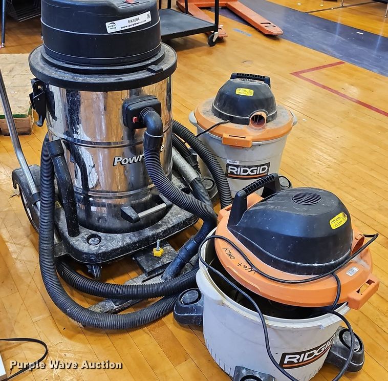 image for item EK5584 (3) shop vacuums