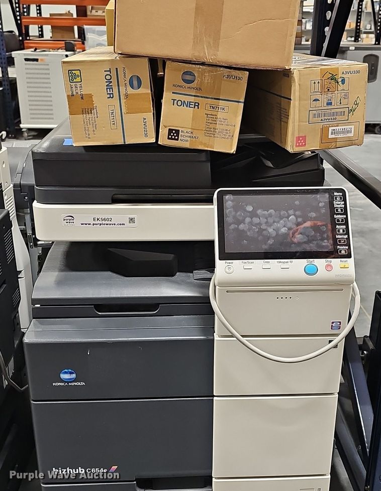 image for item EK5602 2016 Konica Minolta Bizhub C654e copier