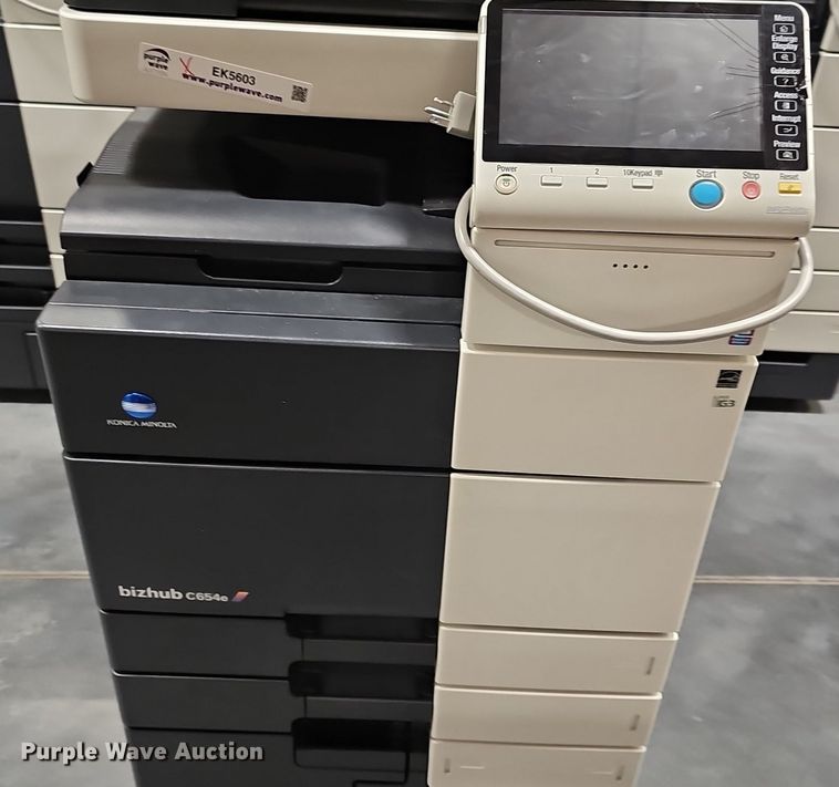 image for item EK5603 2015 Konica Minolta Bizhub C654e copier