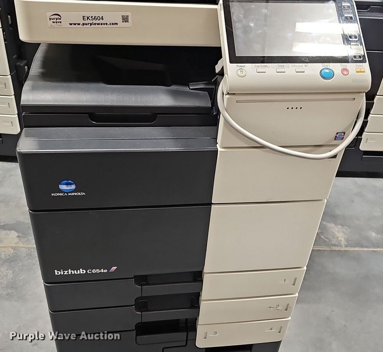 image for item EK5604 2016 Konica Minolta Bizhub C654e copier