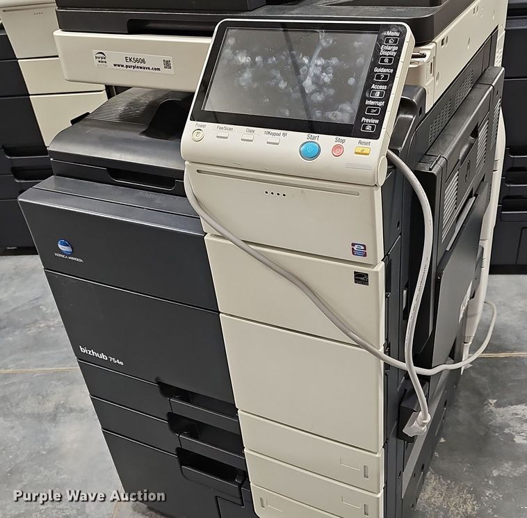 image for item EK5606 2015 Konica Minolta Bizhub 754e copier