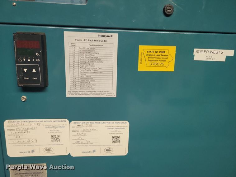 image for item IQ9909 2007 Thermal Solutions Evolution boiler