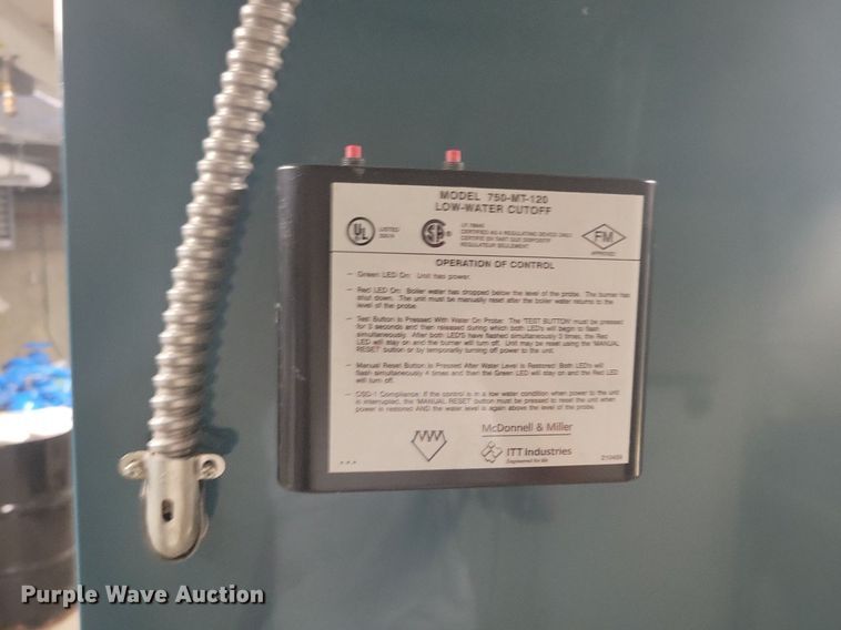 image for item IQ9909 2007 Thermal Solutions Evolution boiler