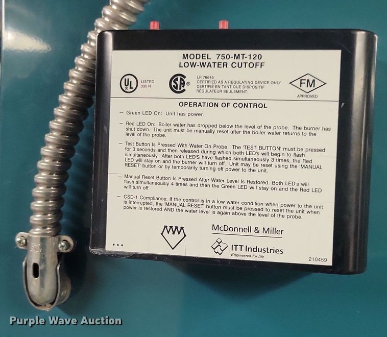 image for item IQ9910 2007 Thermal Solutions Evolution boiler