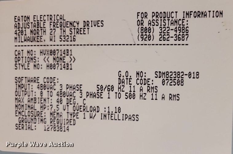 image for item IQ9912 2008 Taco pump