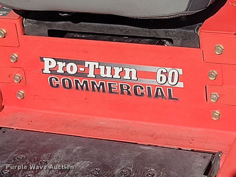 image for item LA9685 Gravely Pro-Turn 60 ZTR lawn mower