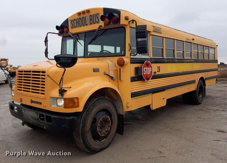 image for item LX9882 1998 International 3800 school bus