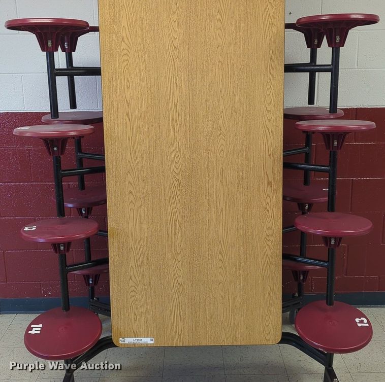 image for item LY9505 (13) cafeteria tables