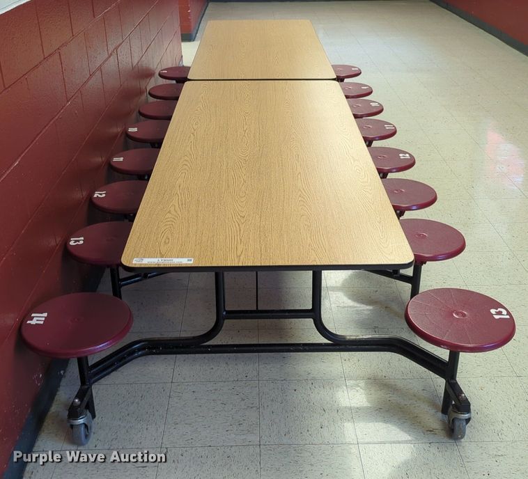 image for item LY9505 (13) cafeteria tables