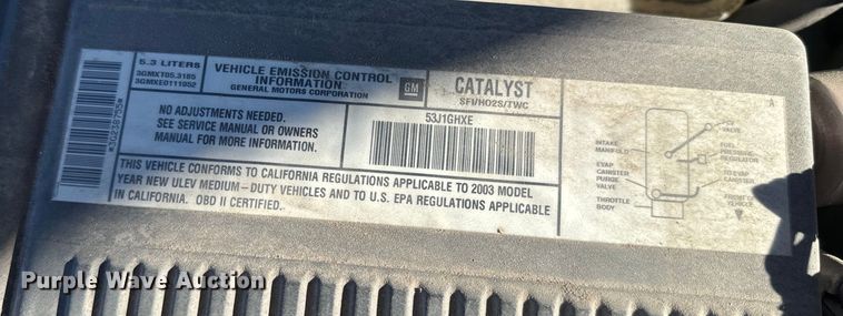 image for item NF9413 2003 GMC Yukon XL 