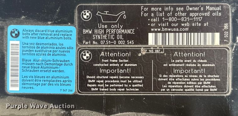 image for item NF9414 2008 BMW  535XI 