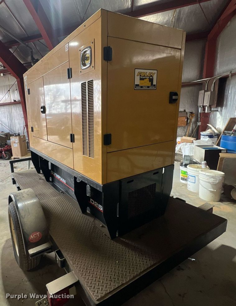 image for item NN9352 2000 Olympian D25P1S generator