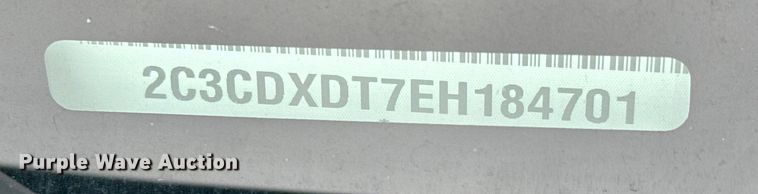 image for item NU9544 2014 Dodge Charger 