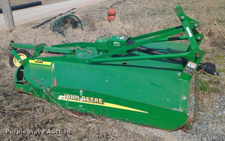 image for item NZ9380 John Deere MX7 rotary mower