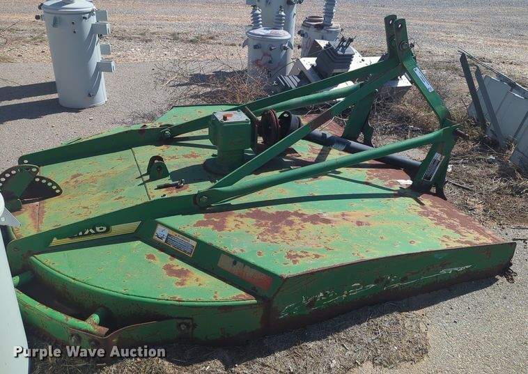 image for item NZ9381 John Deere MX6 rotary mower