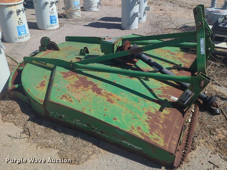 image for item NZ9381 John Deere MX6 rotary mower