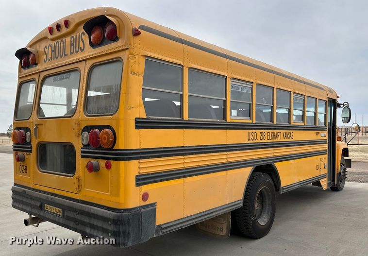 image for item OA9643 2003 Blue Bird school bus
