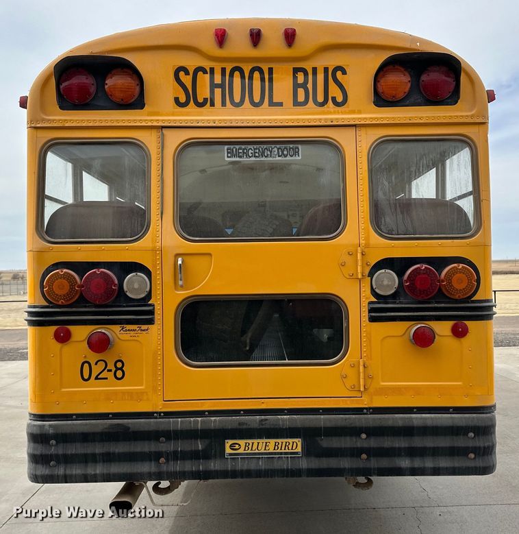 image for item OA9643 2003 Blue Bird school bus