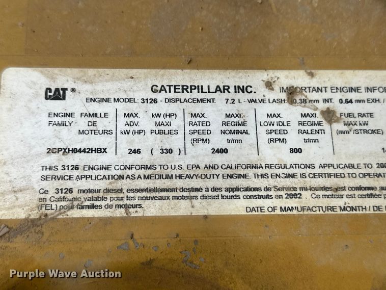 image for item OA9643 2003 Blue Bird school bus