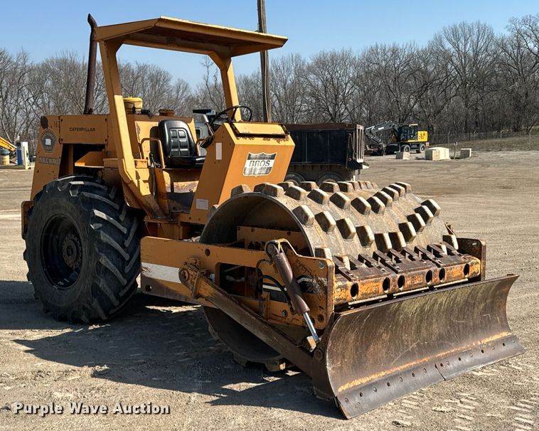 image for item OJ9585 Bros 168PB single drum vibratory roller