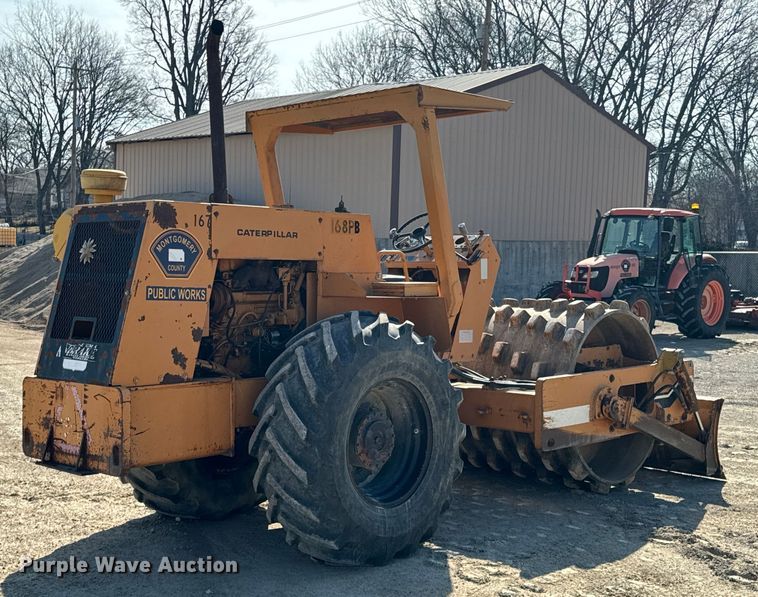 image for item OJ9585 Bros 168PB single drum vibratory roller