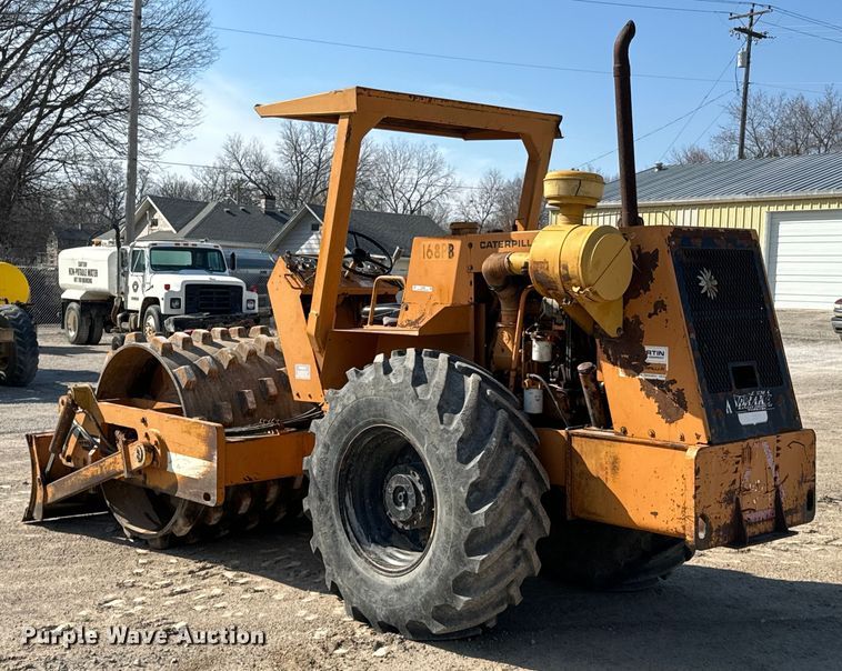 image for item OJ9585 Bros 168PB single drum vibratory roller