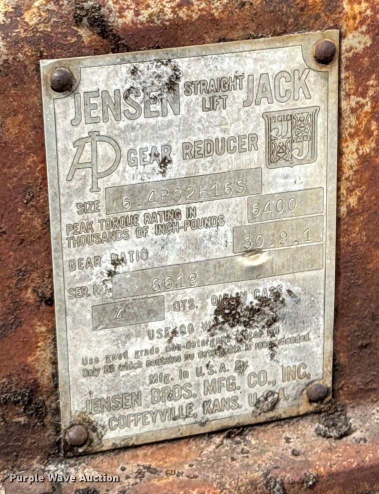 image for item OJ9620 Oilfield equipment