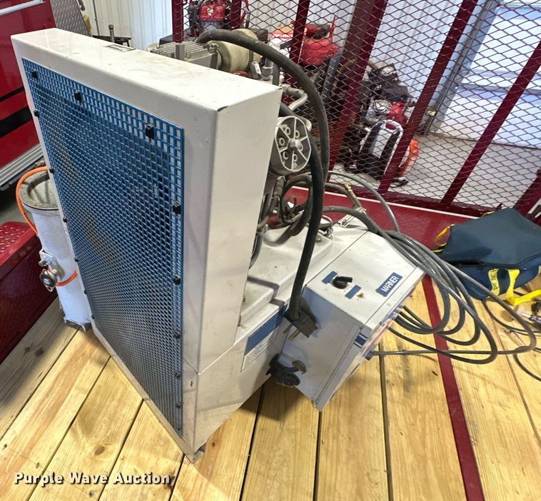 image for item OM9912 1997 Bauer MV-E1 SCBA air compressor