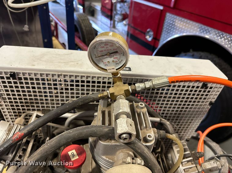 image for item OM9912 1997 Bauer MV-E1 SCBA air compressor