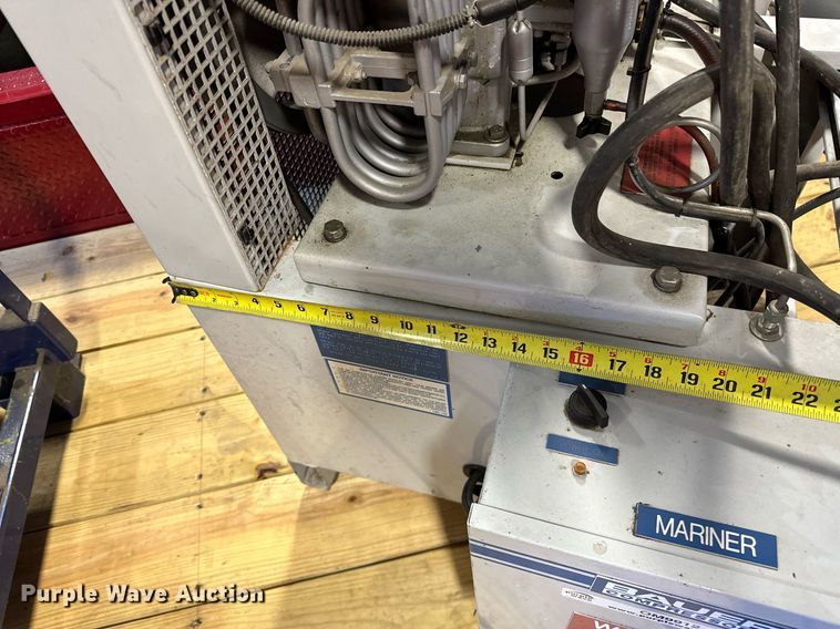 image for item OM9912 1997 Bauer MV-E1 SCBA air compressor