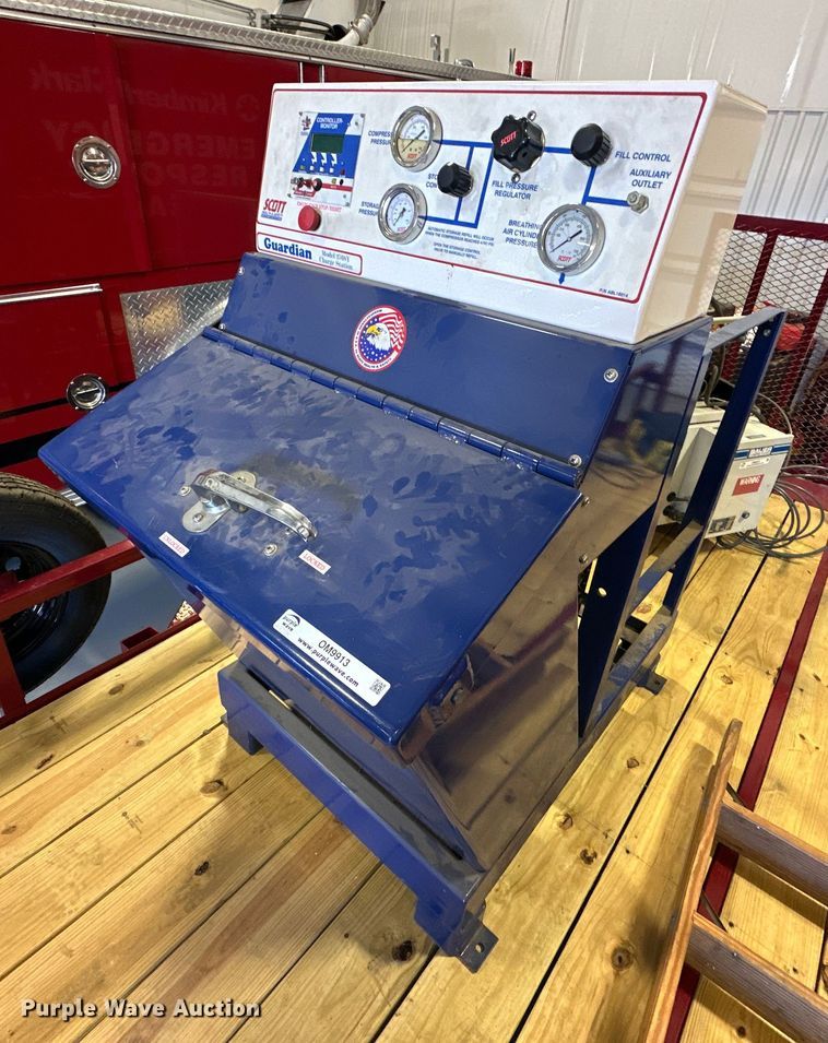 image for item OM9913 Scott Guardian 2768Y SCBA tank refill station