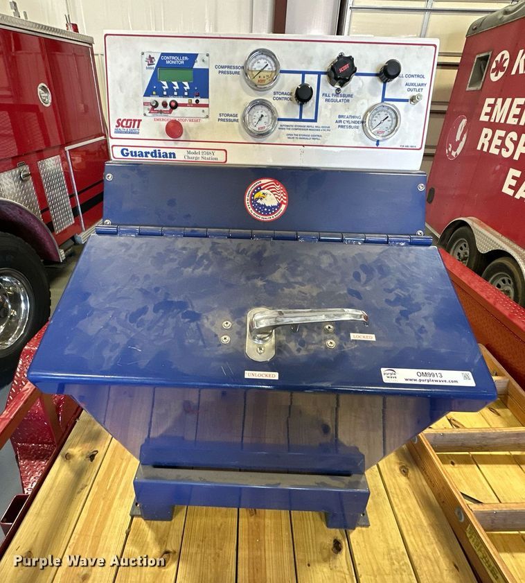 image for item OM9913 Scott Guardian 2768Y SCBA tank refill station