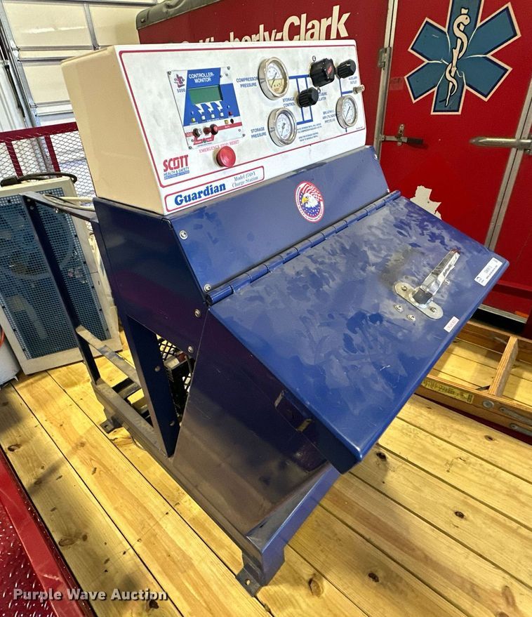 image for item OM9913 Scott Guardian 2768Y SCBA tank refill station