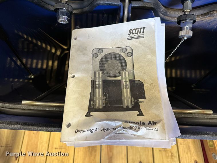 image for item OM9913 Scott Guardian 2768Y SCBA tank refill station