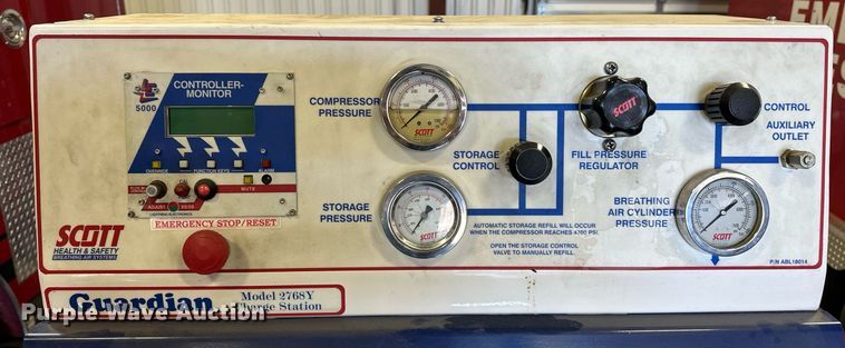 image for item OM9913 Scott Guardian 2768Y SCBA tank refill station