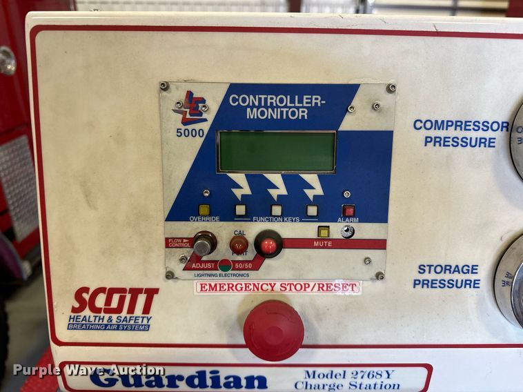 image for item OM9913 Scott Guardian 2768Y SCBA tank refill station