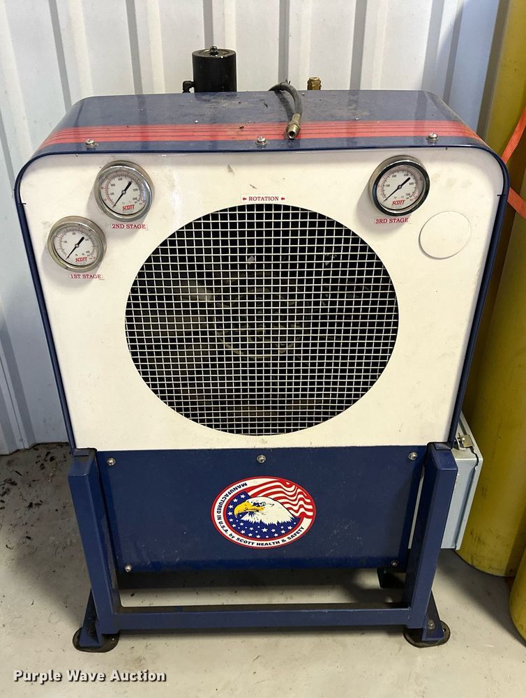 image for item OM9913 Scott Guardian 2768Y SCBA tank refill station