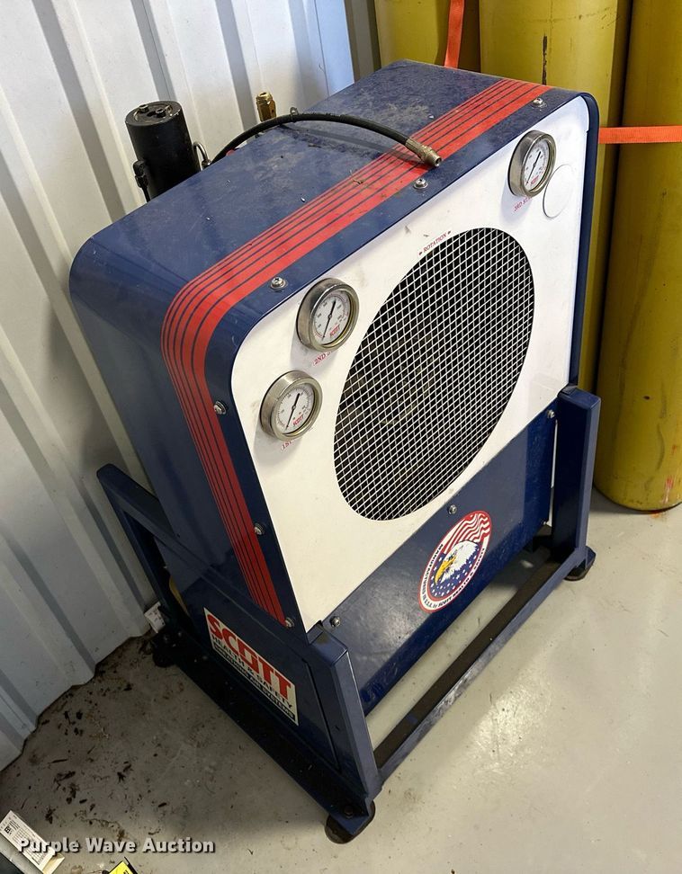 image for item OM9913 Scott Guardian 2768Y SCBA tank refill station